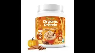 Orgain Pumpkin Spice Protein Powder Review