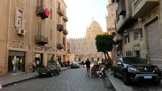 Walking Around Central Cairo | Enjoying the Views, Local Culture, and Vendors | December 2023