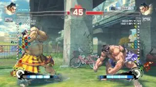 ChrisHuNyc (E. Honda) vs Pras (E. Honda): USF4 PC