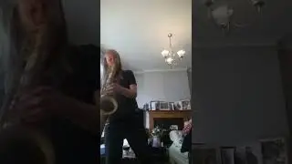 Loving This Jazz Funk Tune - Sax Practise