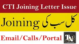 CTI Jobs 2025 Joining Letter Received 14 Oct 2025 | CTI Jobs 2025 Selection | CTI Selected List 2025