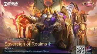 JOHNSON LEGEND SKIN FINALLY HERE (BEST SKIN EVER) …. #mlbb #mobilelegends 