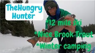 Craving a Cold Camp: A Few Winter Camping Tips and Brook Trout Fishing in the BWCA