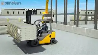 Cephe Panel Montaj Animasyonu - Wall Panel Mounting Animation
