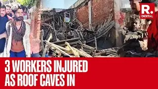 Three Workers Get Injured As Roof Of Under-Construction Building Collapses in Indore