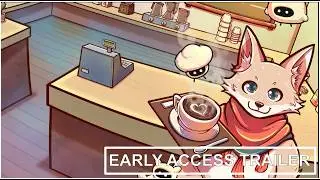 Tailside: Cozy Cafe Sim  -  Official Early Access Trailer