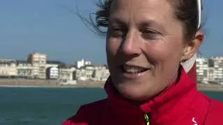 Sam Davies - Vend&eacute;e Globe 2020 arrival - 102 children saved!