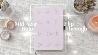 Mid-Year Bullet Journal Flip Through | 2022 | AmandaRachLee Bullet Journal