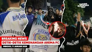 Detik-detik tim AREMA FC Keluar dari KANJURUHAN vs PERSIK KEDIRI #liga1 #aremafc #persikkediri