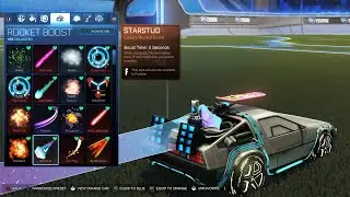 I finally returned to review the Rocket League item shop.... (Btw the delorean is glitch...)