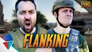 Always separated from the team - Flanking