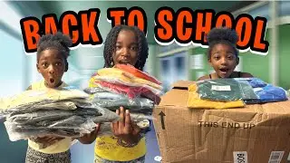 BACK TO SCHOOL UNIFORM CLOTHES HAUL SURPRISE