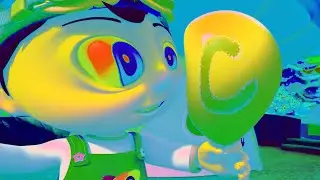 Sing The ABC Song With Animals And Balloons! Intro Logo | Sponsored By: Gamavision Csupo Effects