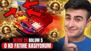 0 KD İLE FATİH'E KASIYORUM! SEZON 28 BÖLÜM 5 - PUBG Mobile Rank Kasma Taktikleri 2026
