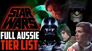The Full Aussie Ranks Star Wars Characters