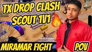 Tx Drop Clash | Scout 1v1 | Easy Squad Wipe | POV