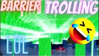 BARRIER TROLLING in Blox Fruits is so FUN
