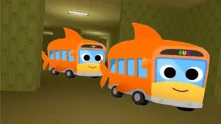 Sharkbus Round and Round CHASE in Gmod Nextbot
