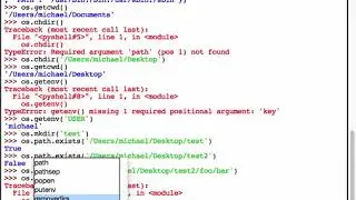 Python 101: Episode #16 - The os module
