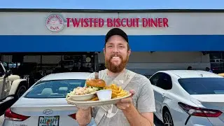 Eating at the Twisted Biscuit Diner