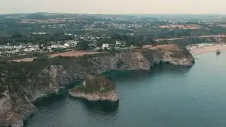 Clifftop from Carlyon bay towards Charlestown