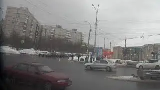 . Кола-Мурманск. Поездка на автобусе по городу из Мончегорска