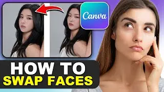 Как бесплатно поменять местами лица в Canva