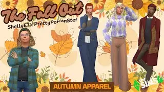 🍂Sims 4 Speed CAS: The Fall Out Challenge with @prettypoisonsimming 