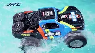 Машинка на радіоуправлінні джип всюдихід OFFROAD MAX амфібія 33 см JJRC Q205