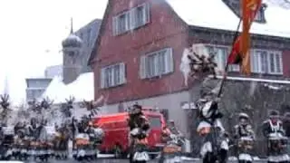 Fasnacht Altst&auml;tten 2009 Fahnenweihe