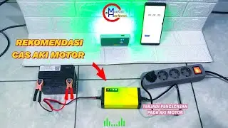 🧰 Review Cas Aki Motor Smart Battery Charger 12V DC 3A‼️ ⚒️🛠️⛏️🔩🔧