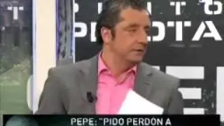 Pepe pide perdón