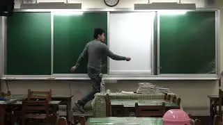 雙層崁入式黑板Panasonic UB 880影片博愛國小
