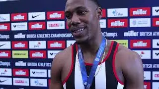 Zharnel Hughes - Muller British Athletics Championships