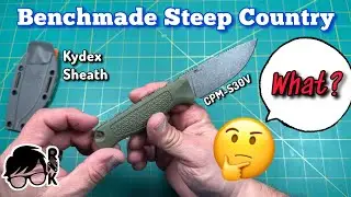 Unboxing a Benchmade Steep Country fixed blade knife&hellip; hmm?