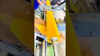 Tufting Nylon Roller Brushes: Everything you need to know for  industrial brushes. #machine #factory