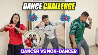 Akash teaching dance to us😱|| Epic dance competition🤣