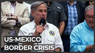 Texas governor blames Biden for migrant &lsquo;surge&rsquo; at border