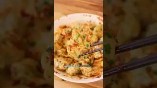 Shrimp and Chives Wontons with Chili Oil