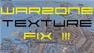 COD WARZONE || Texture Not Loading Complete Fix