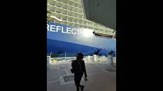 Celebrity Reflection docked in Freeport Grand Bahama #cruise #travel