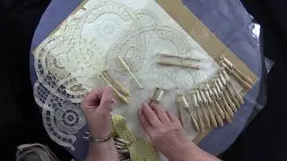 Different kinds of Bobbin Lace Bobbins. What is your favorite style to work with?.