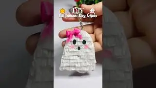 DIY Halloween 🎃 Craft Idea | DIY Halloween Key Chain👻 #halloweencraftidea #halloweencraft #diy