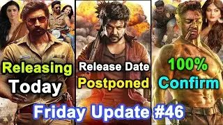 Bheemaa Movie 🤩, Martin Hindi Dubbed 🔥, Rudhran Release Date Postponed | Friday Update #46