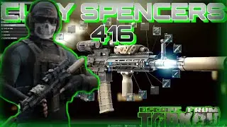 SEAL TEAM BUILD | CLAY SPENCERS HK 416 | #ESCAPE FROM TARKOV | BUILD GUIDE
