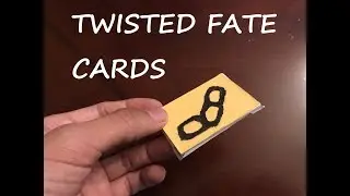 How To Make Twisted Fate's Throwing Cards From League Of Legends
