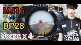 4AM xinhe - Combo M416 + DP28