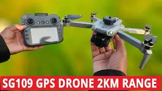 SG109 GPS Drone Range Test | Real 2KM Flight Test & Camera Review