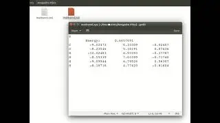 Using Online Molecular Format Converter - from XYZ to Fenske-Hall Z-Matrix