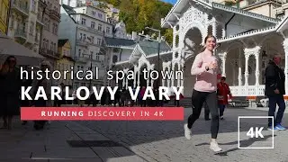 KARLOVY VARY 4K | Historical spa town